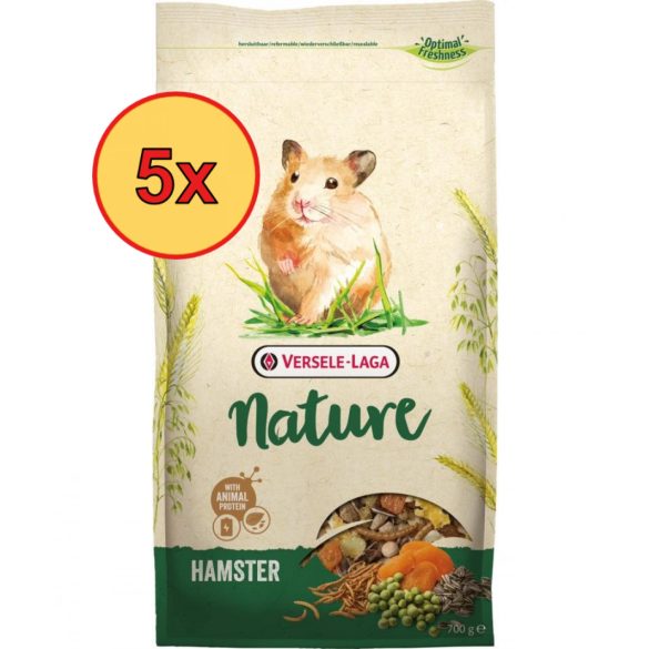 5x Versele-Laga Nature Hamster 700g
