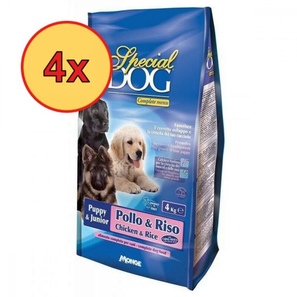 4x Special Dog 4kg Junior