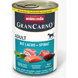 6x GranCarno 400g Lazac + Spenót + Marha
