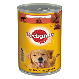 12x Pedigree 1200g Marha kutyakonzerv