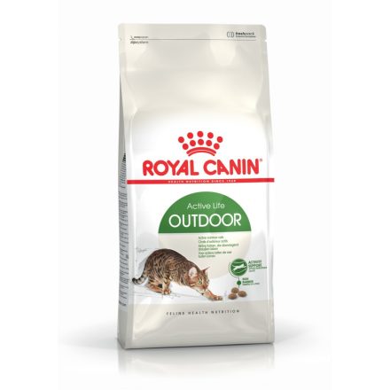 ROYAL CANIN OUTDOOR - szabadba gyakran kijáró, aktív felnőtt macska száraz táp (0,4 kg)