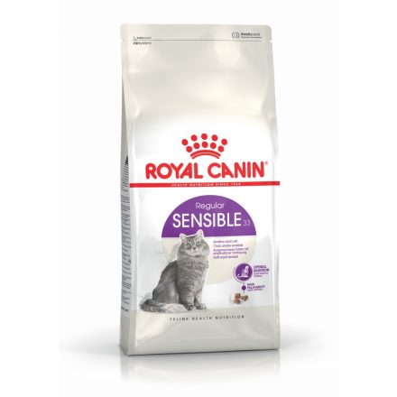 ROYAL CANIN SENSIBLE - érzékeny emésztésű felnőtt macska száraz táp (2 kg)