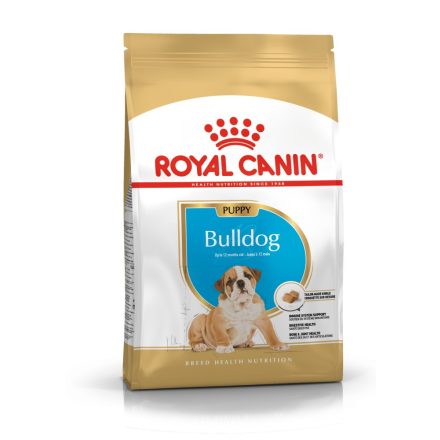 ROYAL CANIN BULLDOG JUNIOR - Angol Bulldog kölyök kutya száraz táp  (12 kg)