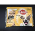 13x Pedigree 4x100g Marhával + Bárány, Pulyka + Répa Mártásban Alutasak DR36H