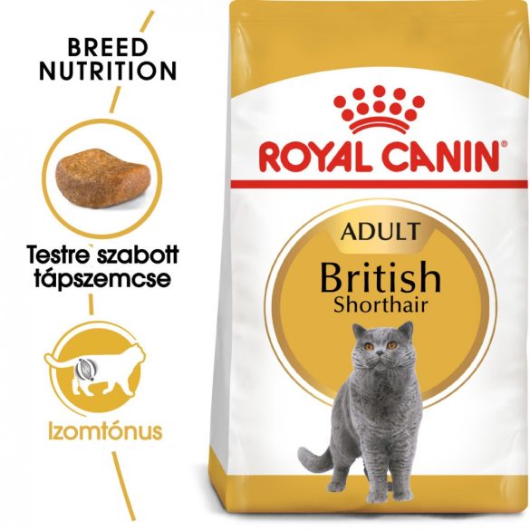 ROYAL CANIN BRITISH SHORTHAIR ADULT - Brit rövidszőrű felnőtt macska száraz táp (4 kg)