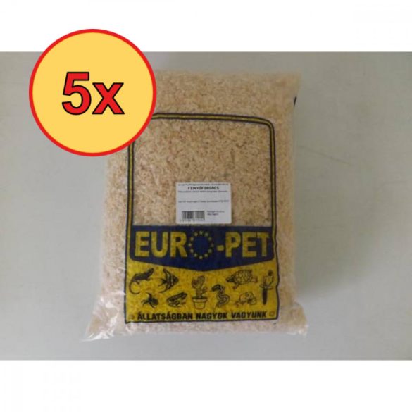 5x Euro-Pet Laza Forgács 20l