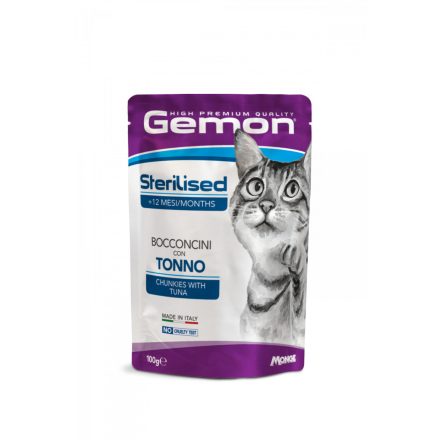 Gemon Cat 100g Alutasak Steril Tonhal