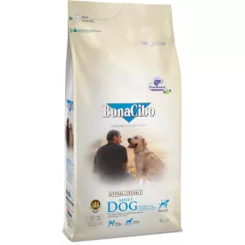 Bonacibo Dog 15kg Adult Csirke, Szardella + Rizs