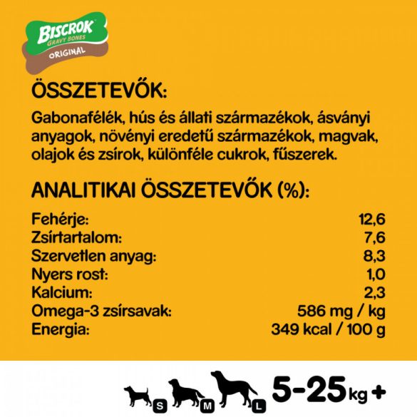 Pedigree Biscrok Gravy Bone 10kg 2palpet.hu