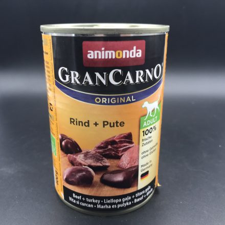 6x GranCarno 400g Pulyka + Marha