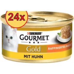 24x Gourmet Gold 85g Ragu Csirke + Répa