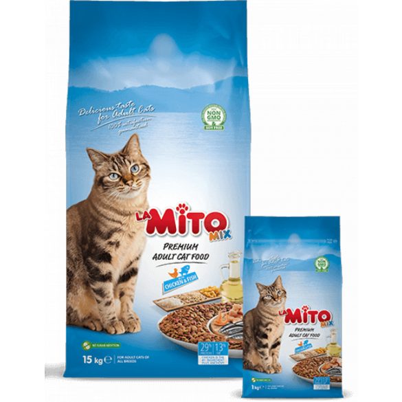 Mito Mix Color Cat 15kg Csirke Száraz macskaeledel
