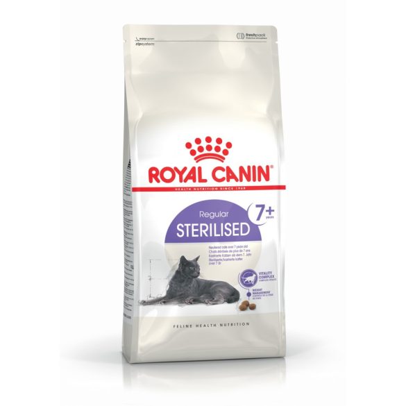 ROYAL CANIN STERILISED 7+ - ivartalanított idősödő macska száraz táp (3,5 kg)