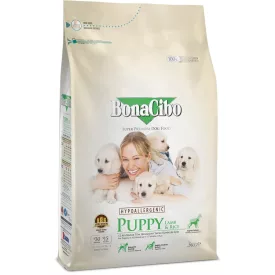 Bonacibo Dog 15kg Puppy Bárány, Szardella + Rizs
