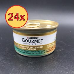 24x Gourmet Gold 85g Szósz Nyúl + Máj