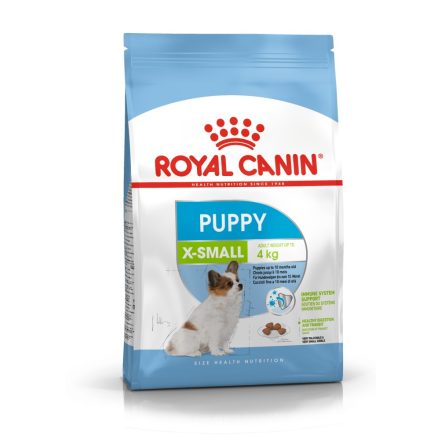 ROYAL CANIN X-SMALL PUPPY - nagyon kistestű kölyök kutya száraz táp (0,5 kg)