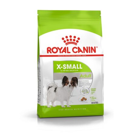 ROYAL CANIN X-SMALL ADULT - nagyon kistestű felnőtt kutya száraz táp  (1,5 kg)