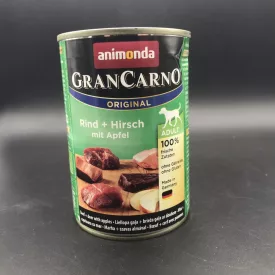6x GranCarno 400g Szarvas + Alma + Marha