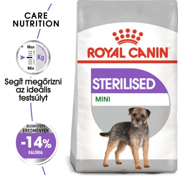 ROYAL CANIN MINI STERILISED 8kg Száraz kutyatáp