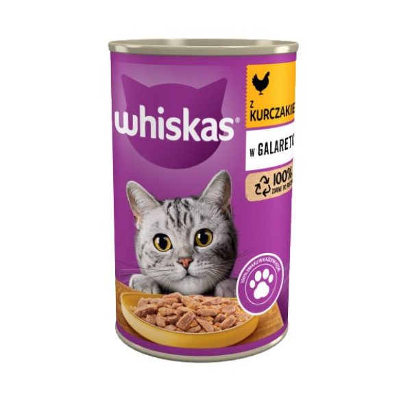 Whiskas 400g Csirke Zselé
