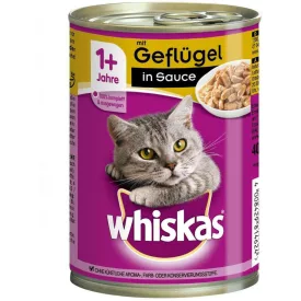 12x Whiskas 400g Szárnyas Szósz