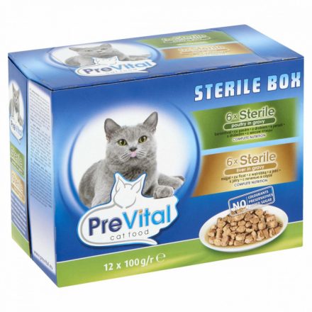 4x Prevital 12x100g Steril Alutasak