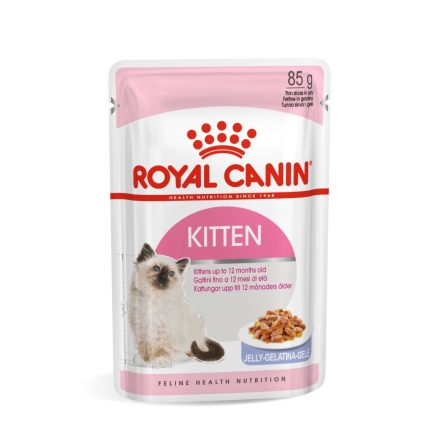 ROYAL CANIN KITTEN JELLY - kölyök macska zselés nedves táp  (12*85g)