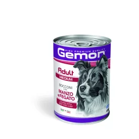   24x Gemon Dog Konzerv Medium Adult 415g Marhával és Májjal
