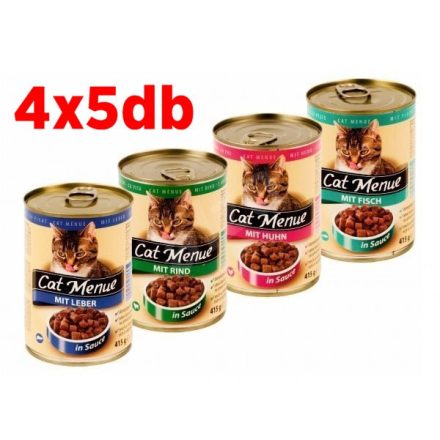 Cat Menü Macska konzerv MIX 20x415g