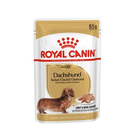 ROYAL CANIN DACHSHUND ADULT - Tacskó felnőtt kutya nedves táp  (12*85g)