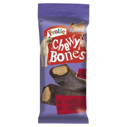 12x Frolic Chewy Bones marhahús ízű jutalomfalat (2db) 170g