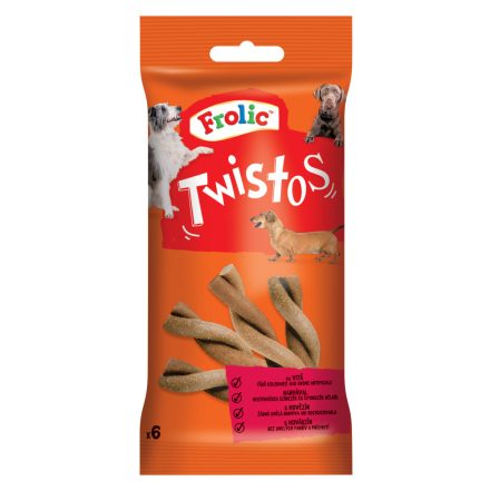 Frolic Twistos marhahús ízű jutalomfalat (6db) 105g