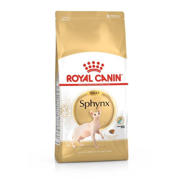 ROYAL CANIN SPHYNX ADULT - Szfinx felnőtt macska száraz táp  (2 kg)