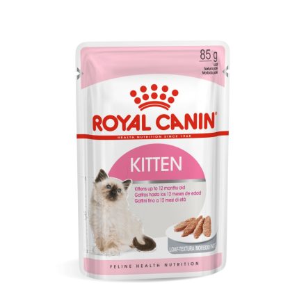 ROYAL CANIN KITTEN LOAF - kölyök macska pépes nedves táp  (12*85g)