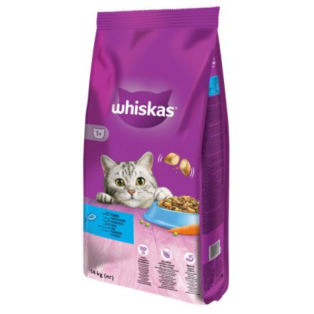Whiskas 14kg Tonhalas száraztáp felnőtt macskák számára