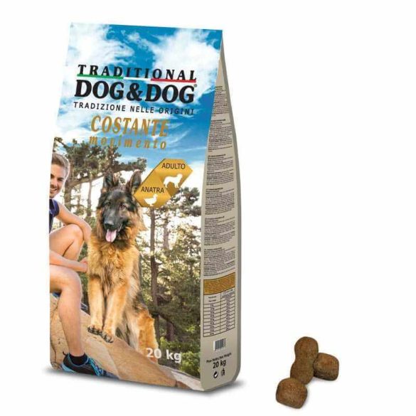 Dog&Dog Kacsa Száraz Kutyatáp 20kg
