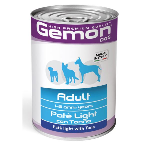 Gemon Dog Konzerv Paté Light Tonhal 400g
