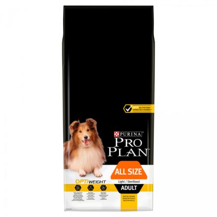 PRO PLAN Médium Light and Sterilised Csirke és Rizs 14kg