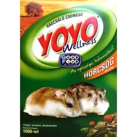 6x Yoyo 1000ml hörcsög eleség