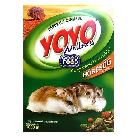 6x Yoyo 1000ml hörcsög eleség