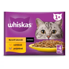 13x Whiskas 4x85g Baromfi lakomák mártásban DB94X