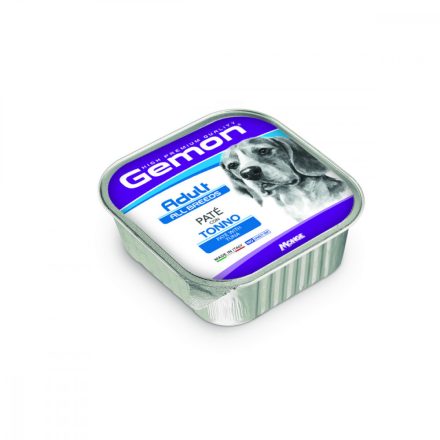 24x Gemon Dog Paté 150g Tonhal Alutálca