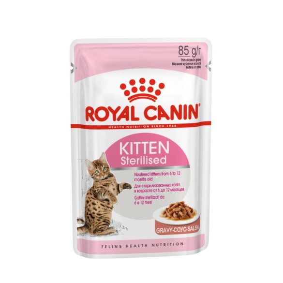 ROYAL CANIN KITTEN STERILISED 12x85g Alutasakos macskaeledel