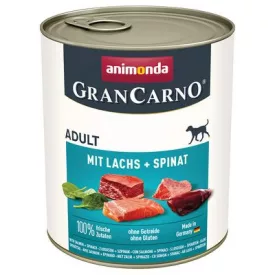 6x GranCarno 800g Lazac + Spenót + Marha