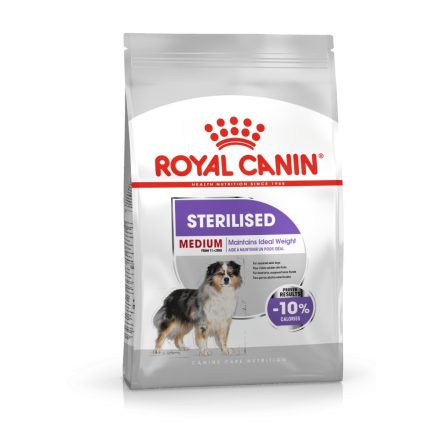 ROYAL CANIN MEDIUM STERILISED - száraz táp ivartalanított, közepes testű felnőtt kutyák részére (3 kg)