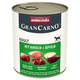 6x GranCarno 800g Szarvas + Alma + Marha