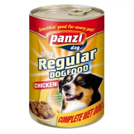 12x Panzi konzerv kutya 1240g csirke