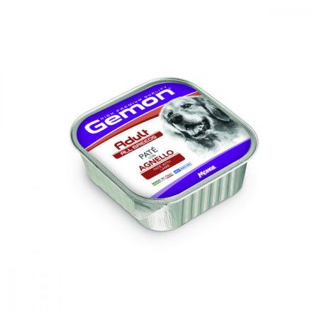 24x Gemon Dog Paté 150g Bárány Alutálca