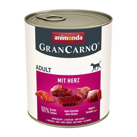 6x GranCarno 800g Szív + Marha