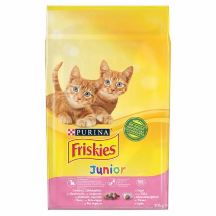 Friskies 10kg Junior száraz macskatáp